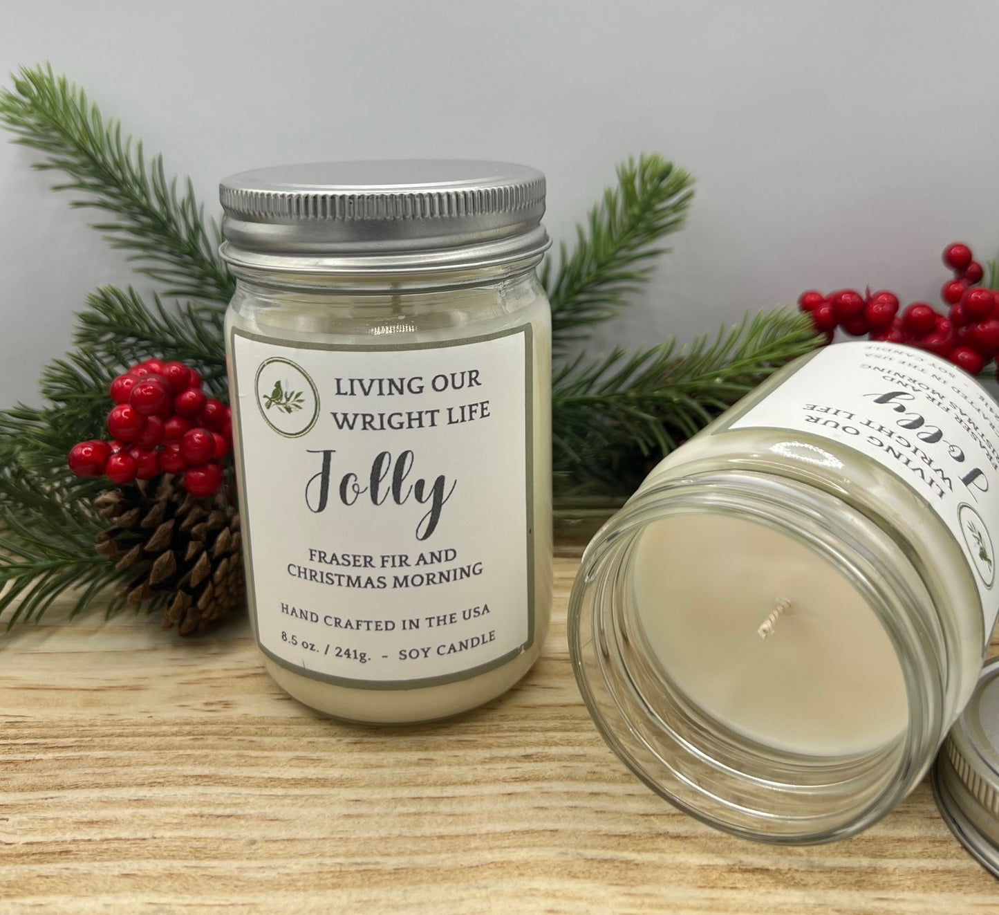 Jolly Glass Candle