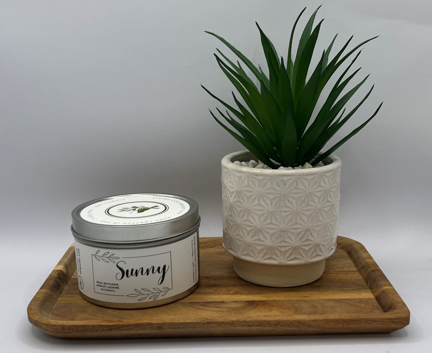 Sunny Tin Candle