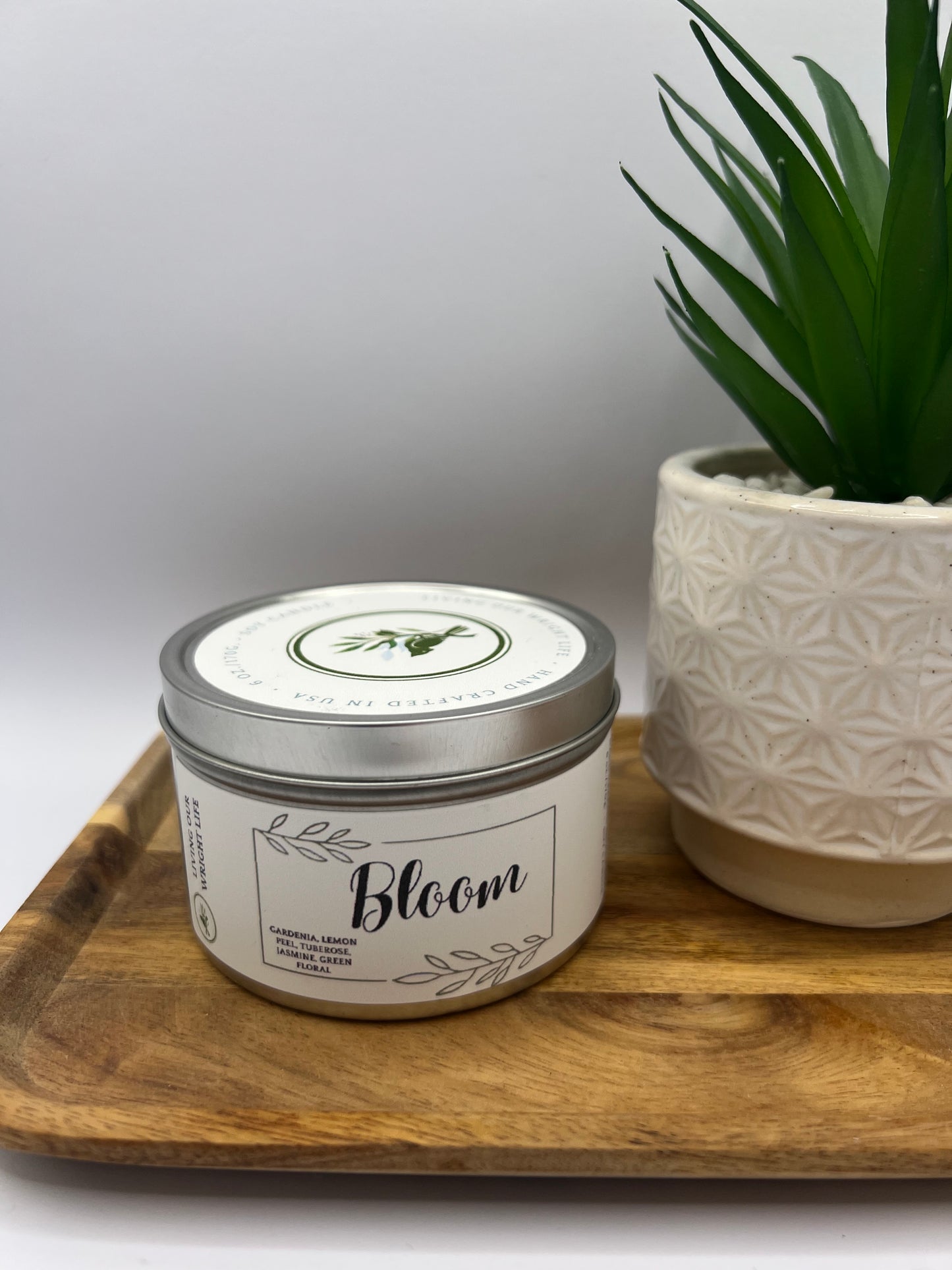 Bloom Tin Candle