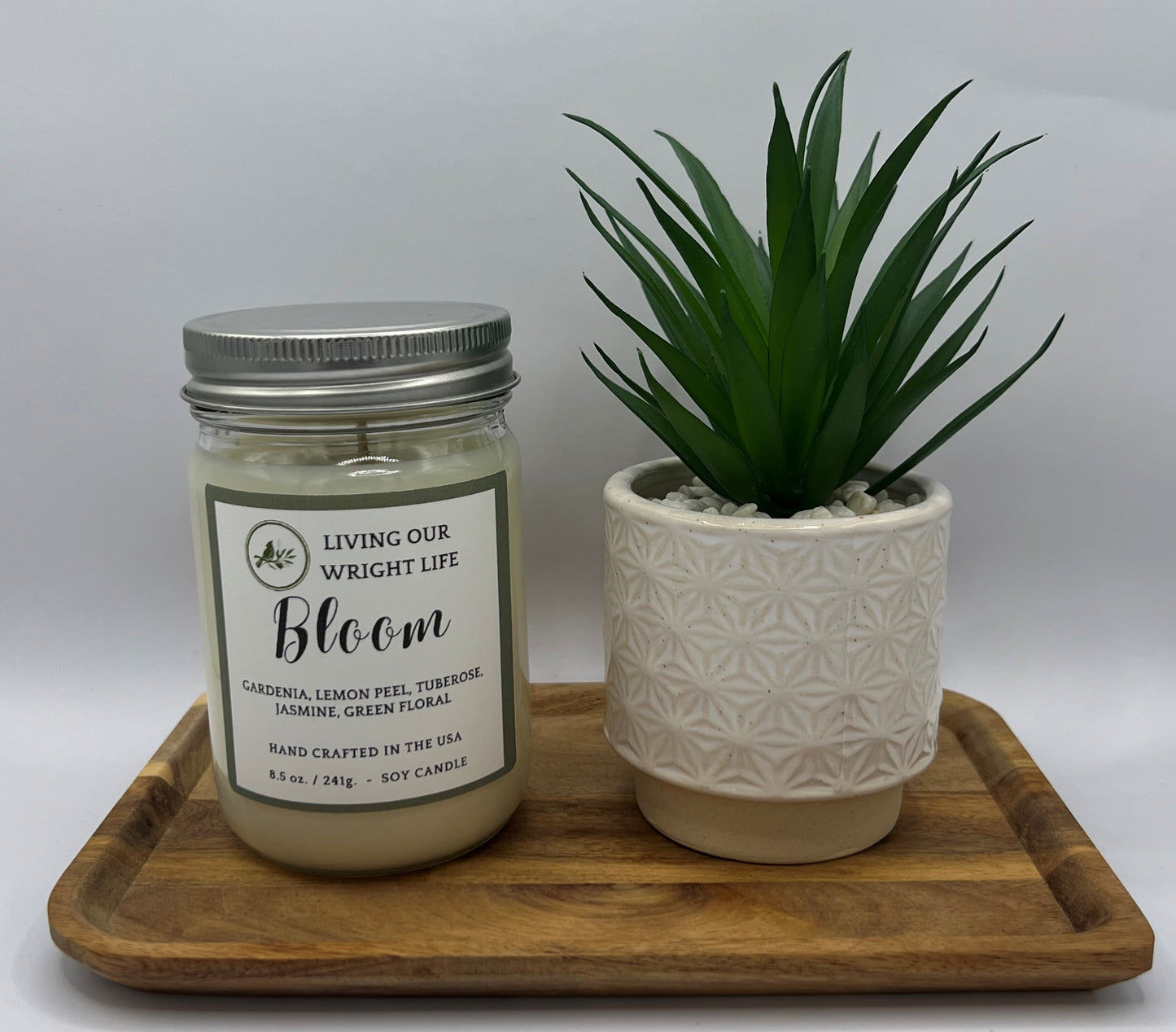 Bloom Glass Candle