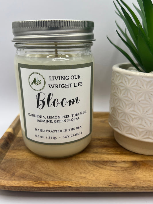 Bloom Glass Candle