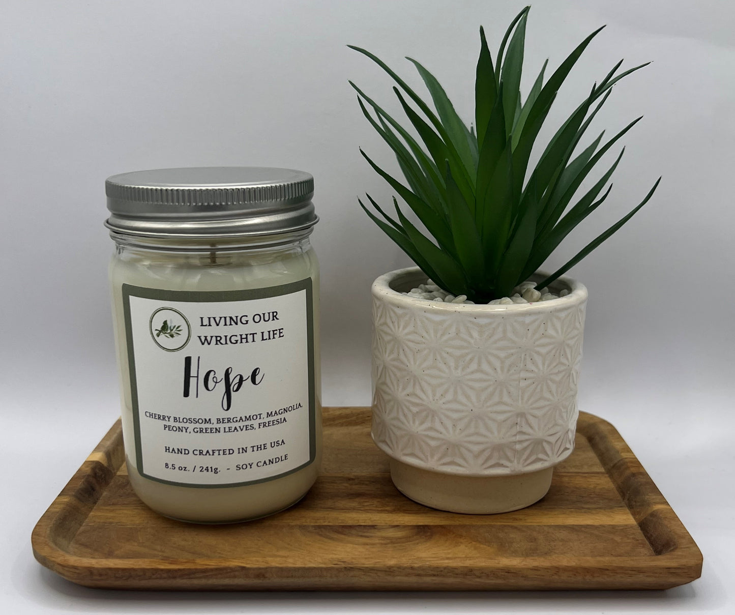 Hope Glass Candle