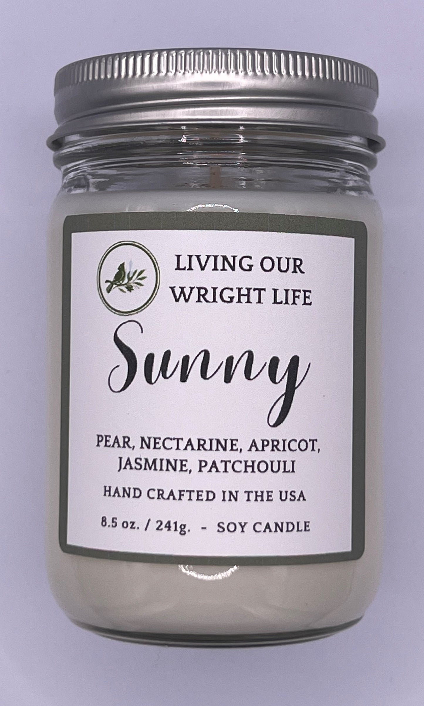 Sunny Glass Candle