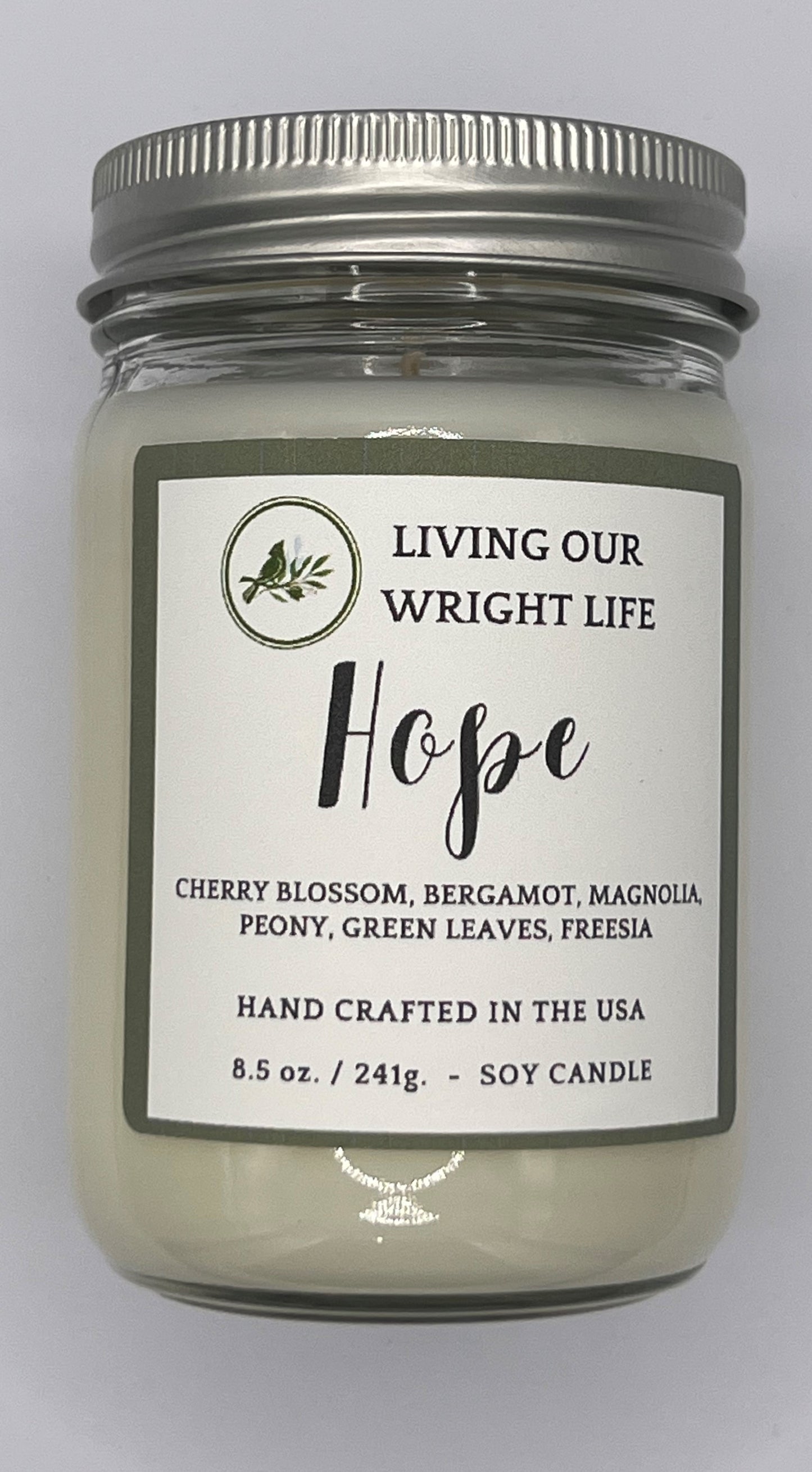 Hope Glass Candle