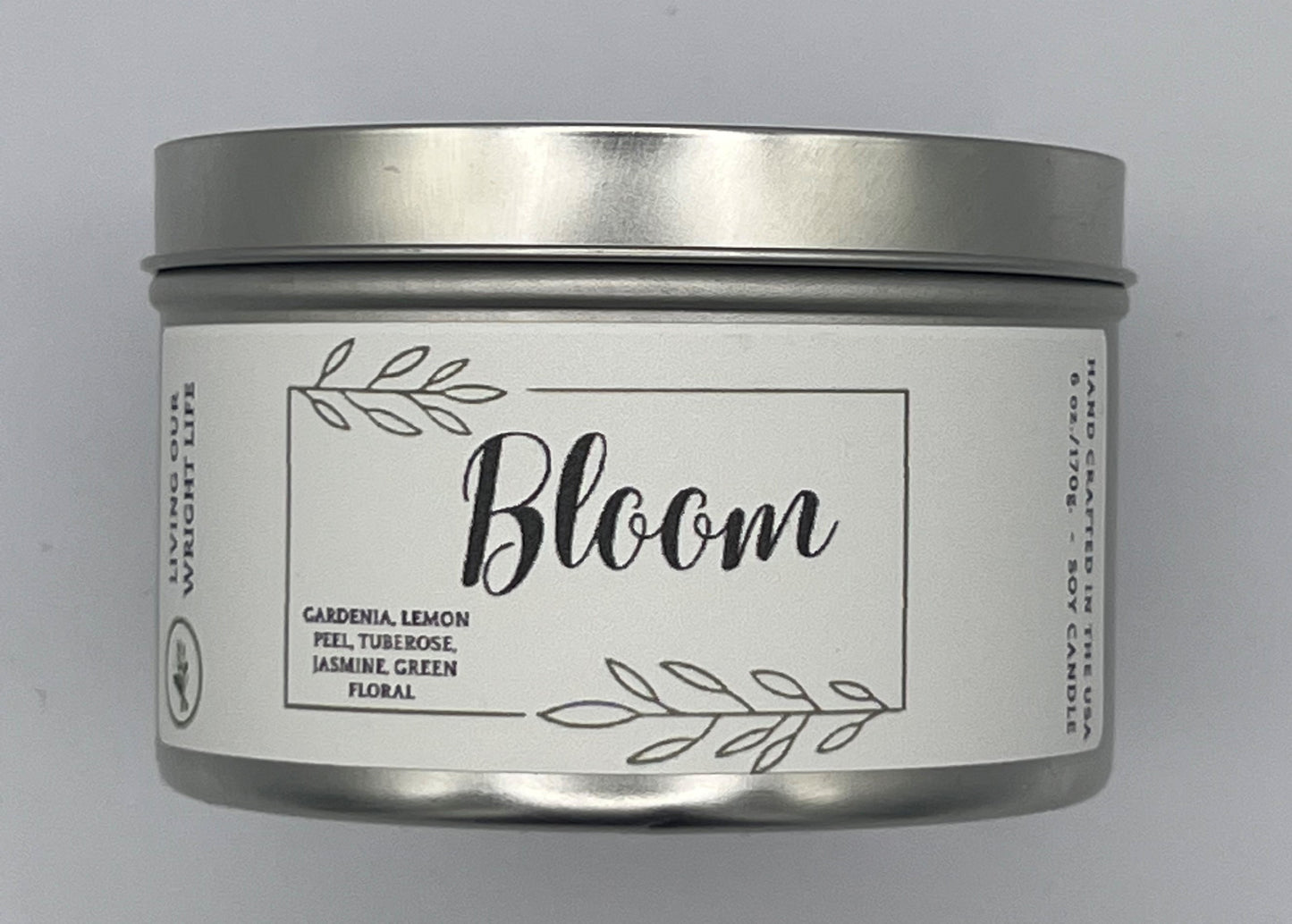 Bloom Tin Candle